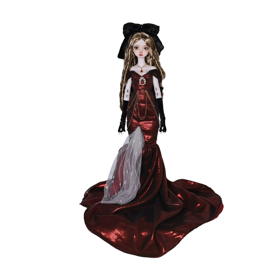 Joybjd Beeno BJD Prinzessin, Gelenkpuppe, Komplettset, Rot - Bild 3