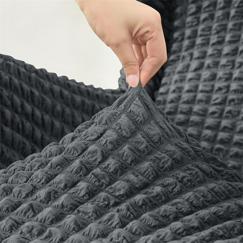 Yiran Furniture Caterpillar Sofa Schutzhülle Bubble Grid Sofabezug aus Polyester, Grau, B/T/H: 60 x 70 x 30 cm - Bild 2
