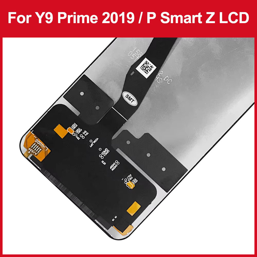 AMOLED Display mit Touchscreen Digitizer Montage für Huawei Y9 Prime 2019 STK-L21 L22 LX3 und Huawei P Smart Z STK-LX1 in Schwarz - Bild 3