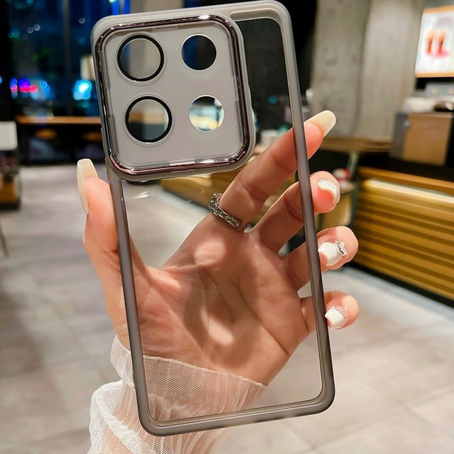 Transparentes Silikon Softcase für Motorola Edge 70 Fusion, Edge 60, Edge 50 Ultra Pro, Edge Neo, G67, G77, G17, G86, G56, G66Y/J, G06 Power mit Kamera-Schutzhülle - Bild 1