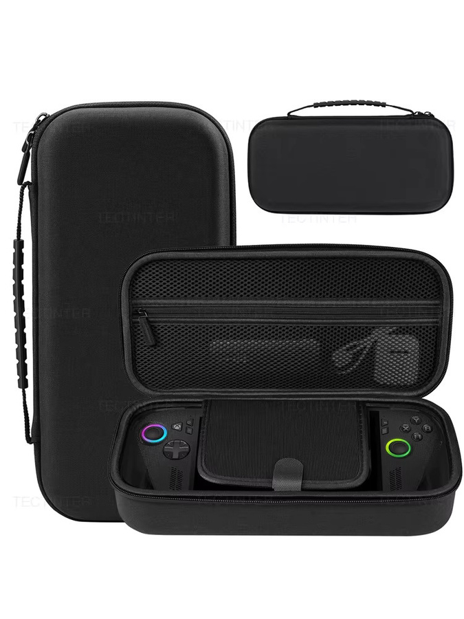 Tragbare Schutztasche für ASUS ROG Ally und ROG Ally X in Schwarz - Bild 7