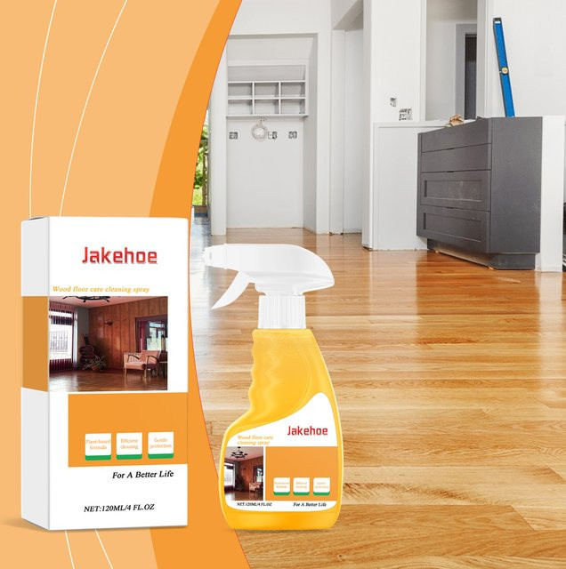 JAKEHOE Bienenwachs-Pflegespray in Gelb zur Möbelpolitur und als nährender Anti-Riss-Bodenreiniger für Tische, Schränke und Böden - Bild 1