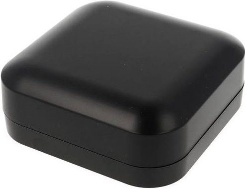 Hammond Electronics 1556DBK Universal-Gehäuse aus flammhemmendem ABS-Kunststoff in Schwarz B/T/H: 12,0 x 12,0 x 4,5 cm - Bild 1