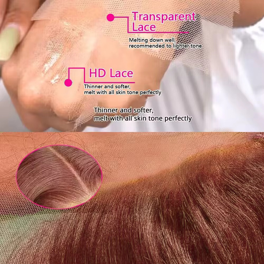 Lucasar Echthaarperücke, Short Bob, Schokoladenbraun, Damen - Bild 4
