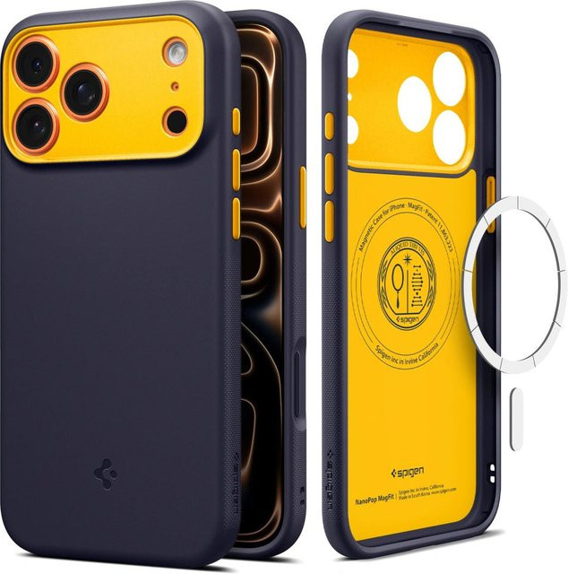 Spigen Caseology Nano Pop MagSafe Schutzhülle für Apple iPhone 17 Pro Max, Multicolor, ACS10260 - Bild 1