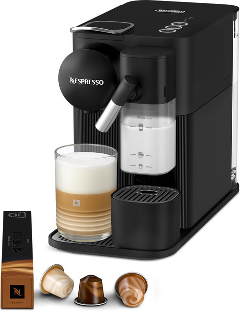 DeLonghi Nespresso Lattissima One EN 510.B Kapselmaschine Schwarz - Bild 2