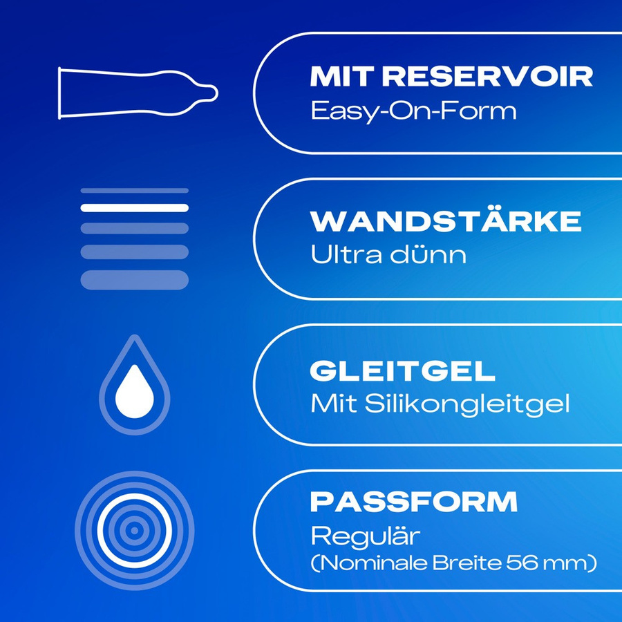 Durex Kondome Hautnah, ultra dünn, Unisex - Bild 2
