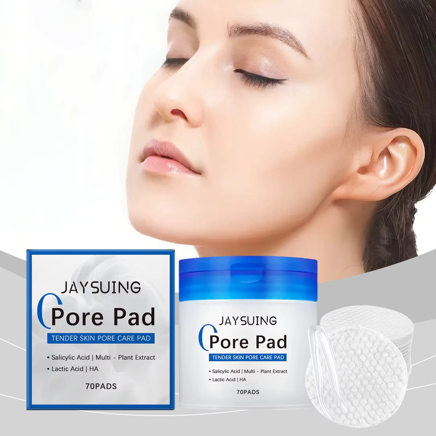 Jaysuing Wattepads mit Hyaluronsäure, Gesicht, Unisex - Bild 2