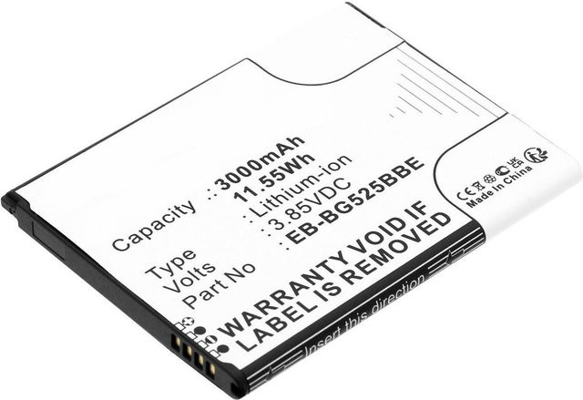 CoreParts Akku für Samsung Galaxy XCover 5 (SM-G525F, SM-G525F/DS) - Schwarz - 3000 mAh - 3,85 V - Bild 1