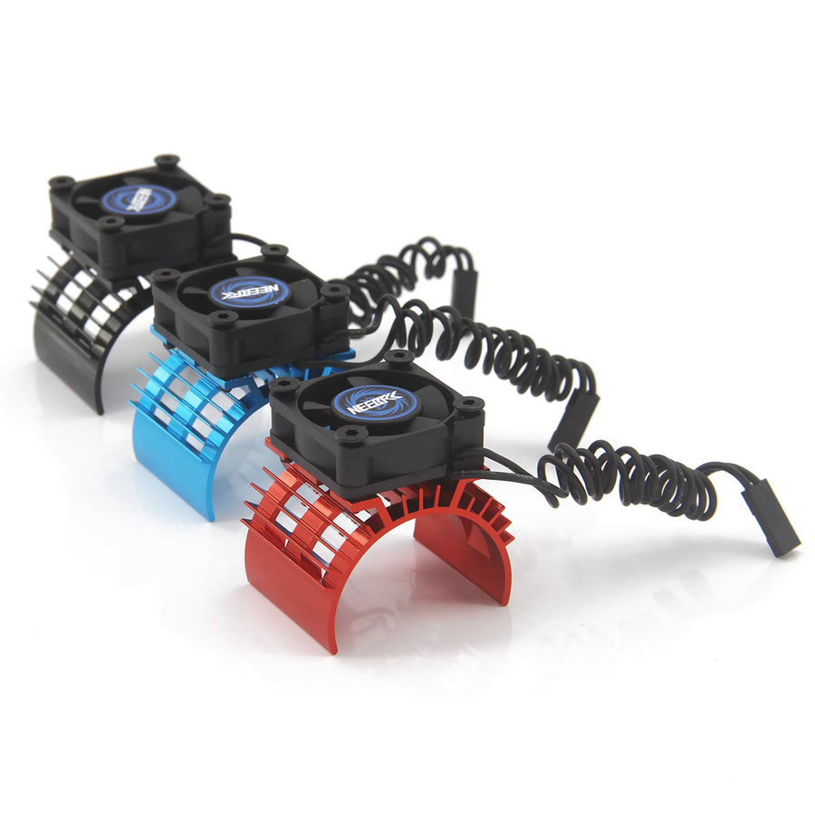 NEEBRC RC-Motorkühlventilator, mit Metall-Kühlkörperhalterung, JST-Stecker - Bild 2