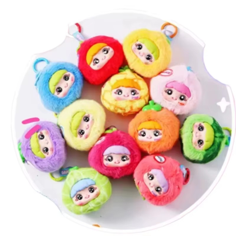 Yaya Fun Fruit Series Babypuppen-Anhänger, Blindbox, Bunt / Mehrfarbig - Bild 2