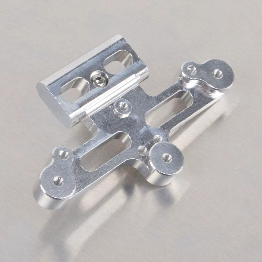 Tamiya Frontstoßstangenhalterung aus Aluminiumlegierung, 1:10, Zubehör - Bild 2