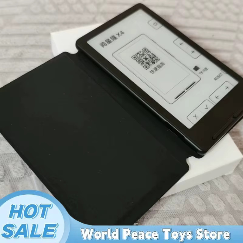 XTEINK X4 E-Ink magnetische Schutzhülle für 4,3 Zoll E-Paper-Reader in Schwarz, schmutzabweisend und sturzsicher - Bild 3