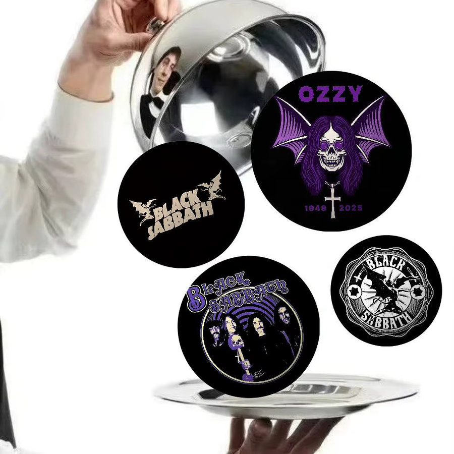 Coo-Black Sabbath-OzzyS Anstecknadel, Metall, Unisex - Bild 2