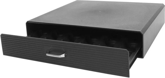 MCW Schubladenbox L98 Aufbewahrungsbox für Kaffeekapseln in Schwarz, B: 7 cm, T: 34 cm, H: 31 cm - Bild 2