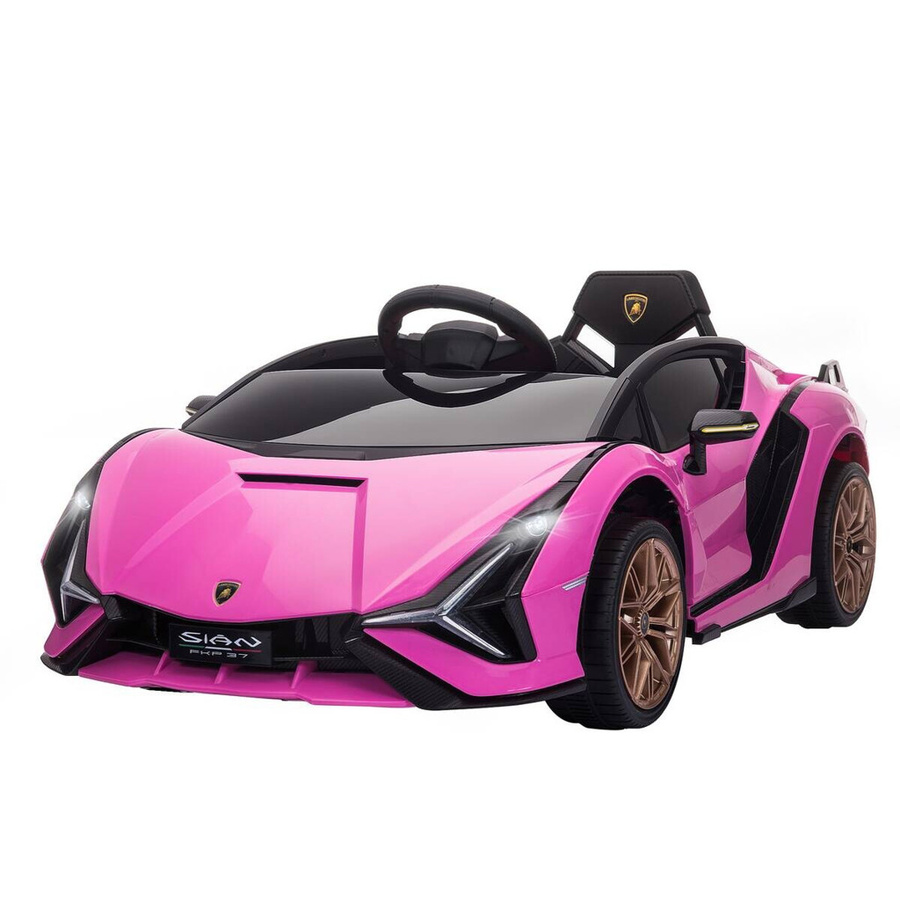 HOMCOM Kinderauto Elektro SUV, Pink, mit Fernbedienung, Licht und Musik, ab 3 Jahre - Bild 6