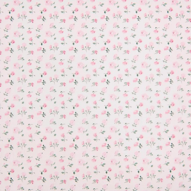 Rico Design Seidenpapier mit Rosenmuster in Pink/Rosa - Bild 1