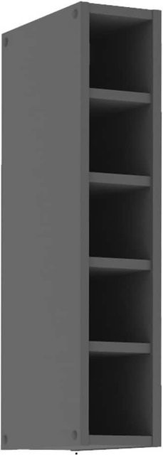 Küchen Hängeschrank Regal OLD STYLE aus Spanplatte Laminat, Tiefe: 15 cm - Bild 1
