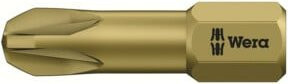 Wera Pozidriv-Bits 855/1 TH PZD 3 in Gold, 10 Stück - Bild 1