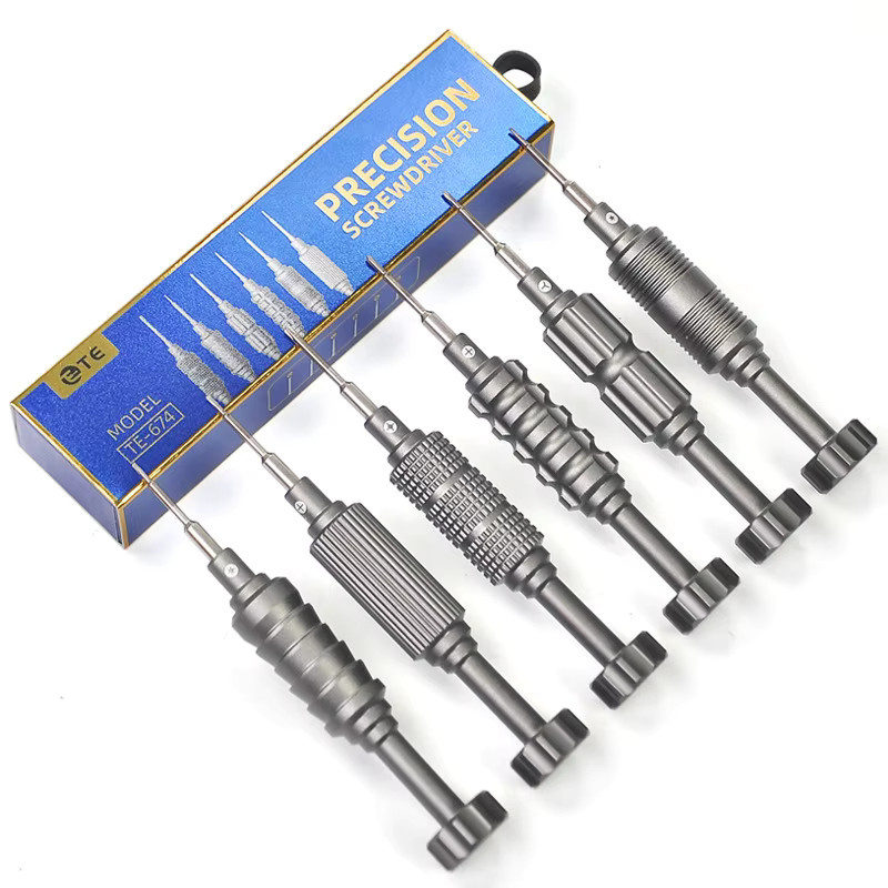 Steinel TE-674 Präzisions-Schraubendreher-Set für Telefon, Uhr und Tablet mit Torx, Pentalobe und Phillips Bits - Bild 3