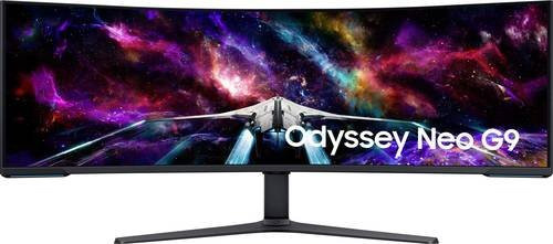 Samsung Odyssey Neo G9 G95NC Gaming-Monitor 57 Zoll Dual-UHD Mini-LED 240Hz Schwarz - Bild 3