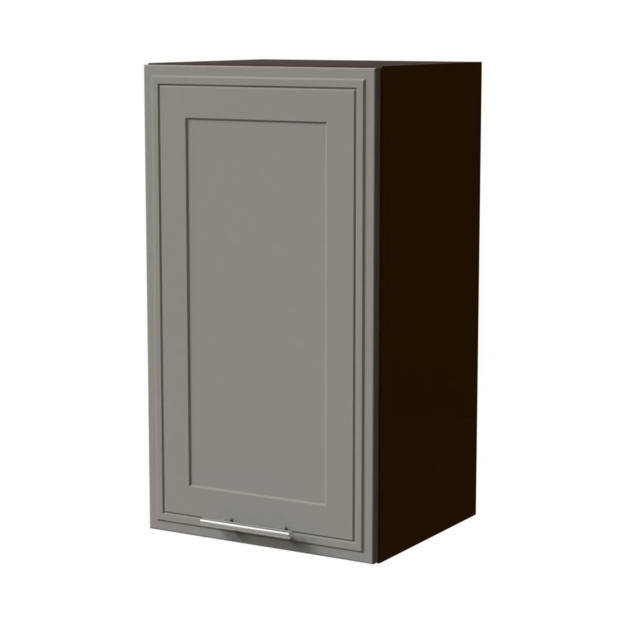 Feldmann-Wohnen Hängeschrank Salo W2/40 in Lava und Dust Grey Matt mit Kassettenoptik, B/T/H: 40 x 32,5 x 72 cm - Bild 2