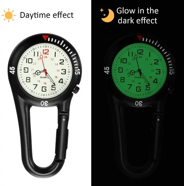 TINUORA Taschenuhr, Quarz, Edelstahl, Silber, Weiß, Unisex - Bild 1