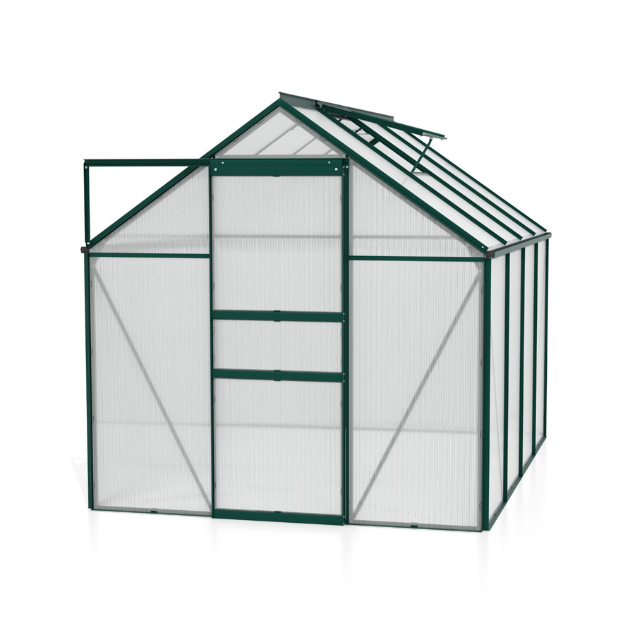 Vitavia Gewächshaus Comet 5000 in Smaragd mit 5,0 m² Fläche und 4 mm HKP - Bild 2