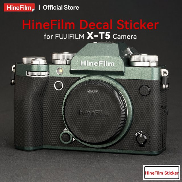 Hinefilm Skin Schutzfolie für Fujifilm X-T5 Kamera in Schwarz - Bild 1