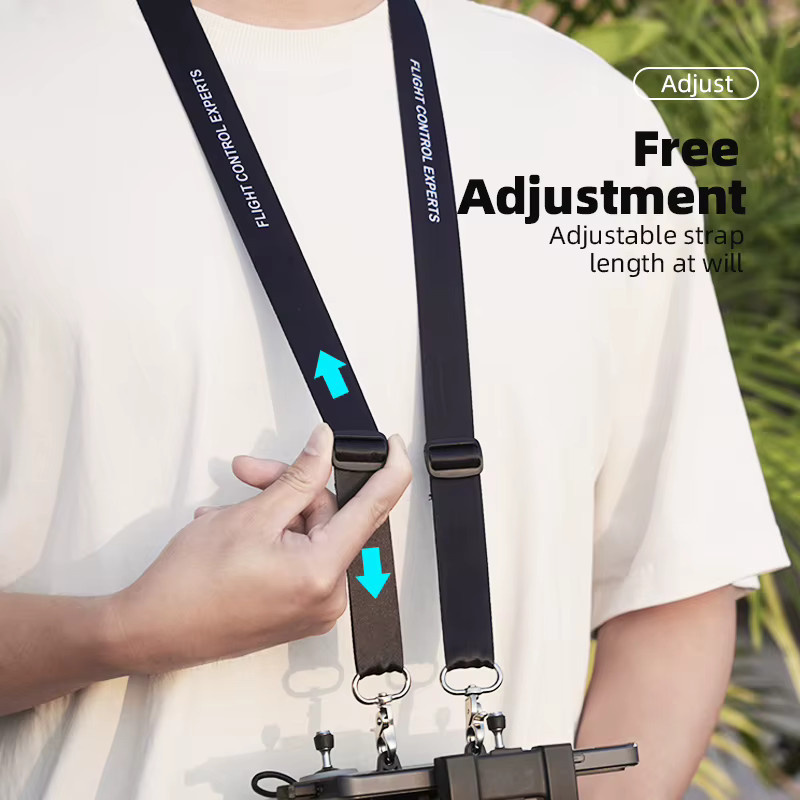 DJI Lanyard-Gurt in Schwarz für Mini 4 Pro, Air 3, Mini 3 Pro RC 2 Pro, RC-N1 und RC-N2 Fernbedienungen - Bild 2