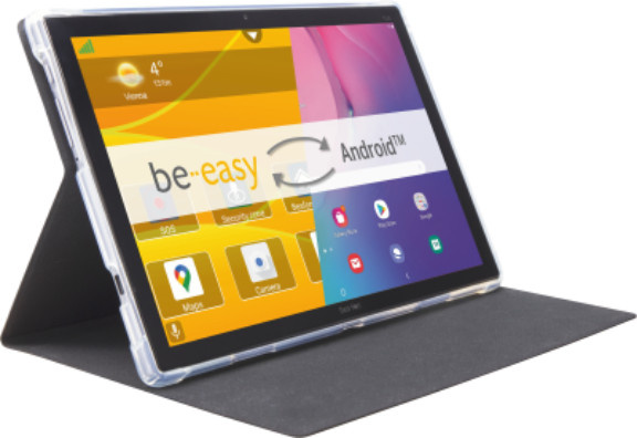 Book-Case Premium Tablet Case für beafon TAB-Pro TL20 Tablet-Hülle in Schwarz - Bild 1