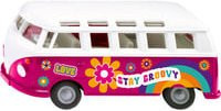 SIKU Modellfahrzeug VW T1 Samba im Flower-Power-Look, Maßstab 1:50, Bunt / Mehrfarbig - Bild 1