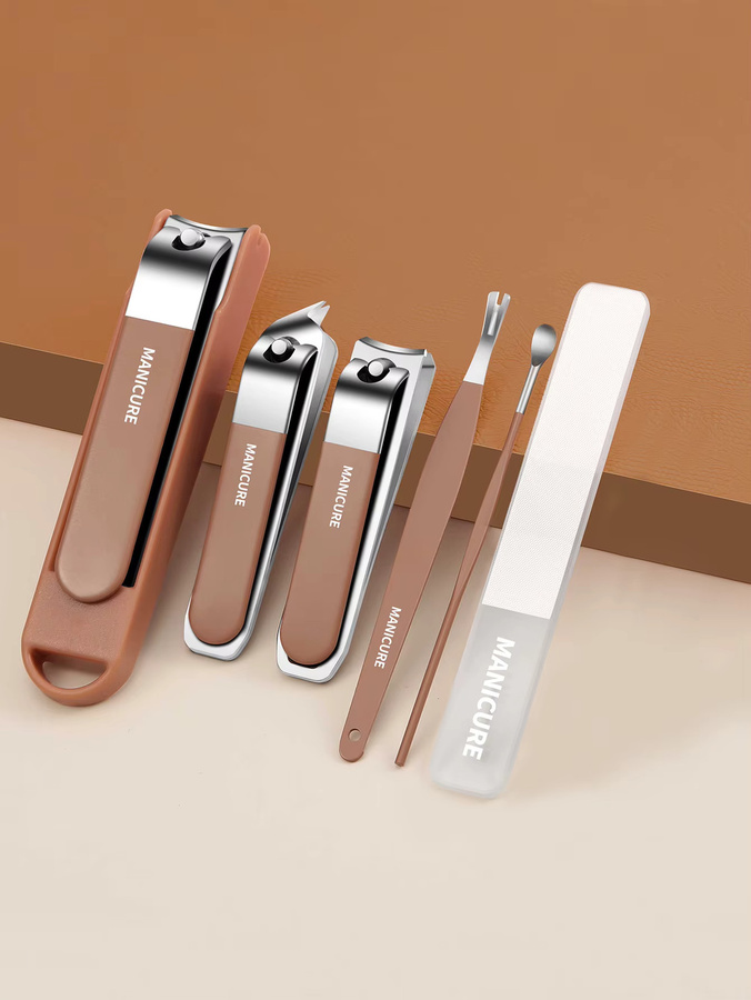 RANCAI Nagelknipser-Set, 6-teilig, Unisex - Bild 2