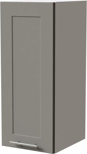 Feldmann-Wohnen Hängeschrank Oslo W2/30 Küchenschrank in Weiß und Dust Grey Matt mit Soft-Close-Türen, B/T/H: 30 x 32,5 x 72 cm - Bild 1