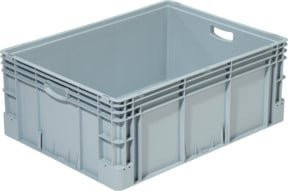 Kappes Euro-Transportbehälter aus Kunststoff, grau, B/T/H: 80 x 60 x 32 cm - Bild 1