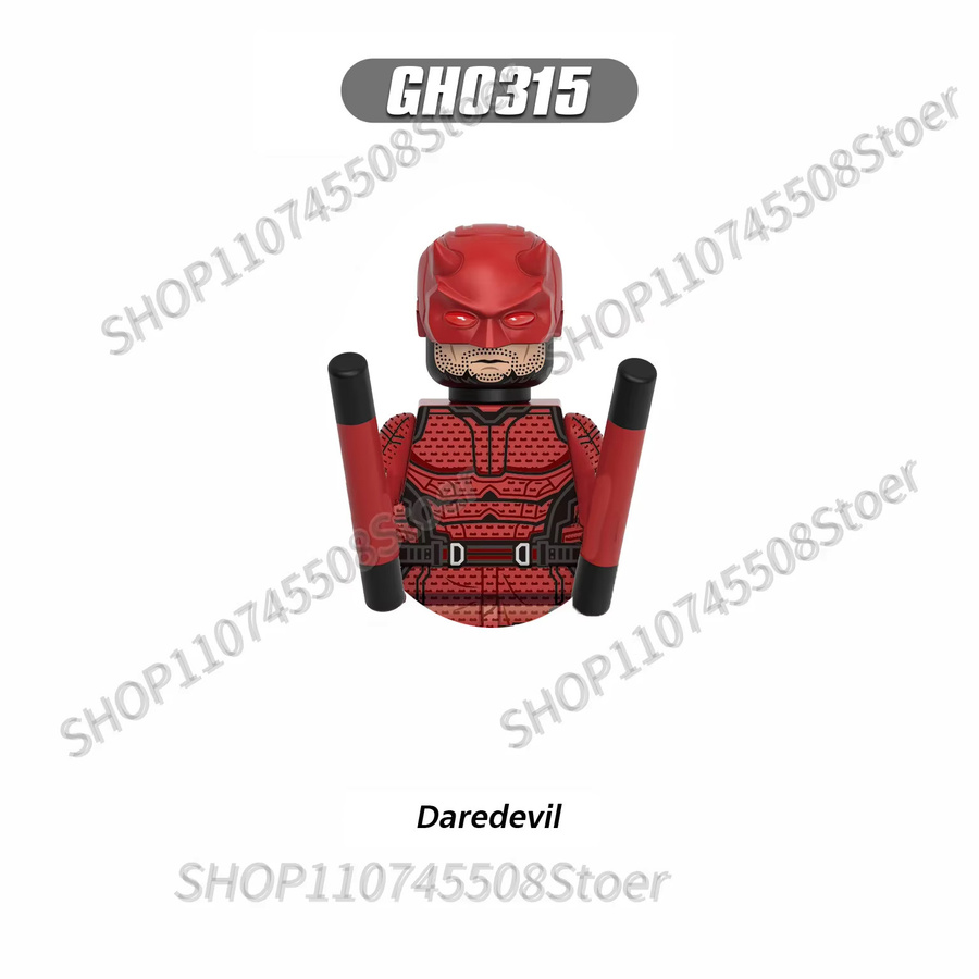 BEAST KINGDOM Marvel Muse Daredevil Loki TVA Agent, Mini-Bausteine - Bild 2