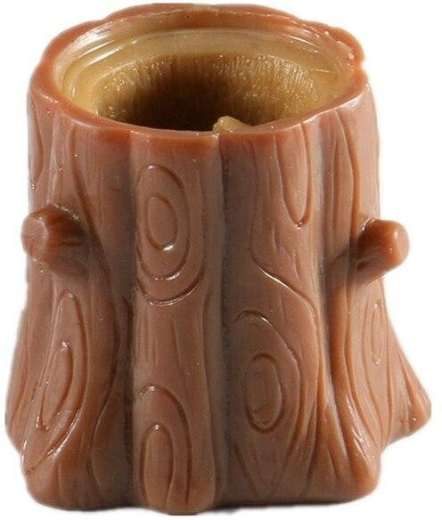 MagicMonkey Böse Kleine Eichhörnchen Spielzeug Tasse Baumstumpf Pinch Ball, Dekompression Spielzeug, brown - Bild 1