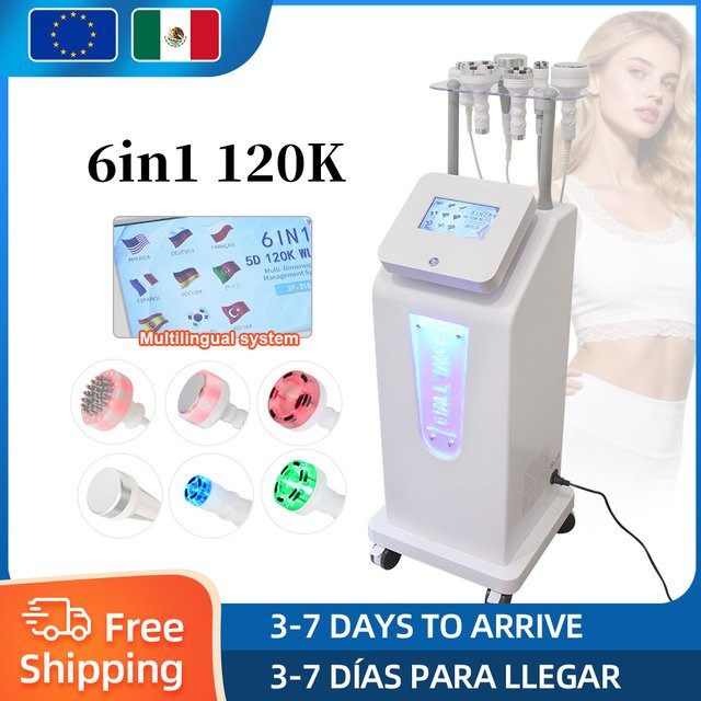 YUET WIN 6 in 1 Ultraschall Kavitation Maschine, Weiß, Unisex - Bild 1