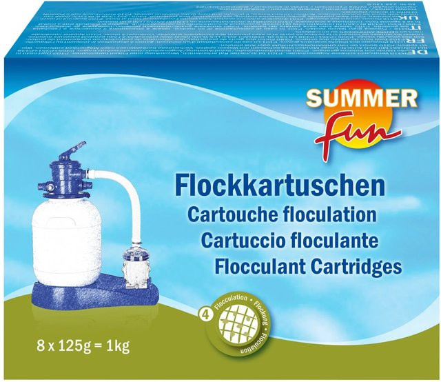 Summer Fun Flockungskissen 8er Pack, 1 kg - Bild 1
