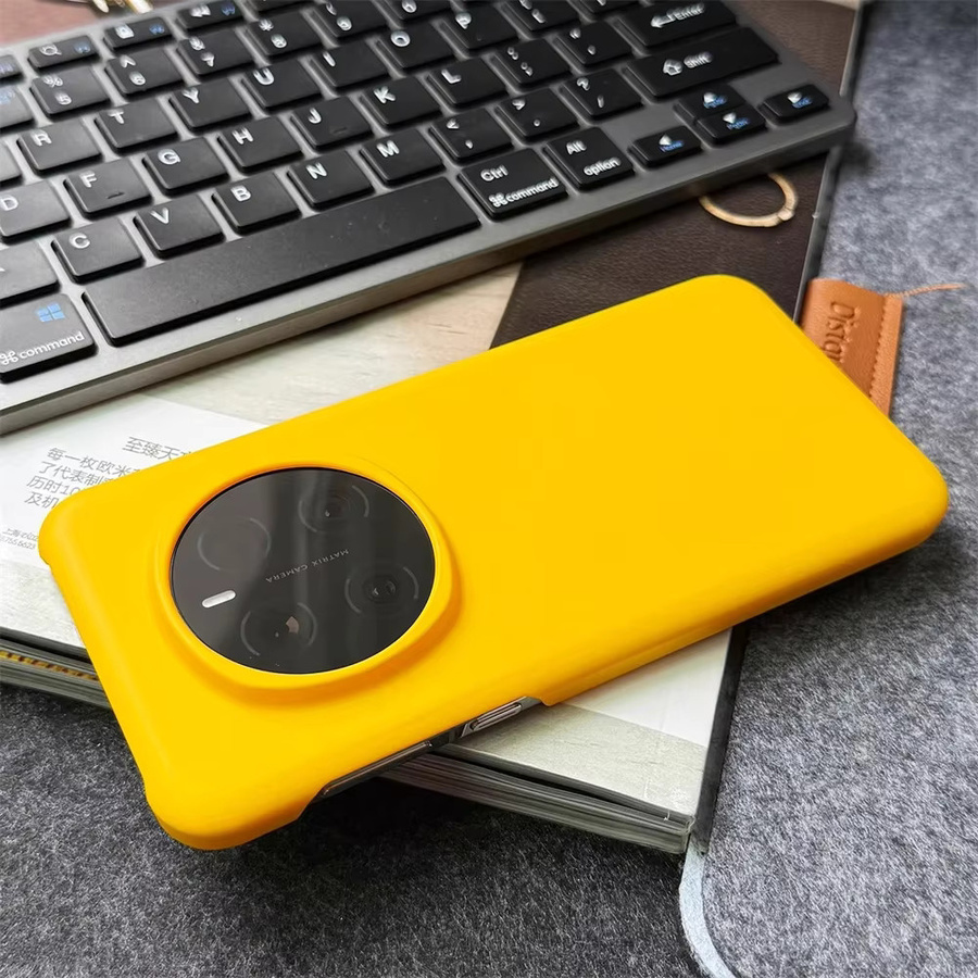 Ultradünne Schutzhülle aus hartem PC für Huawei Honor Magic Pro Lite X9 in Matt-Optik, erhältlich in Orange und Gelb - Bild 3