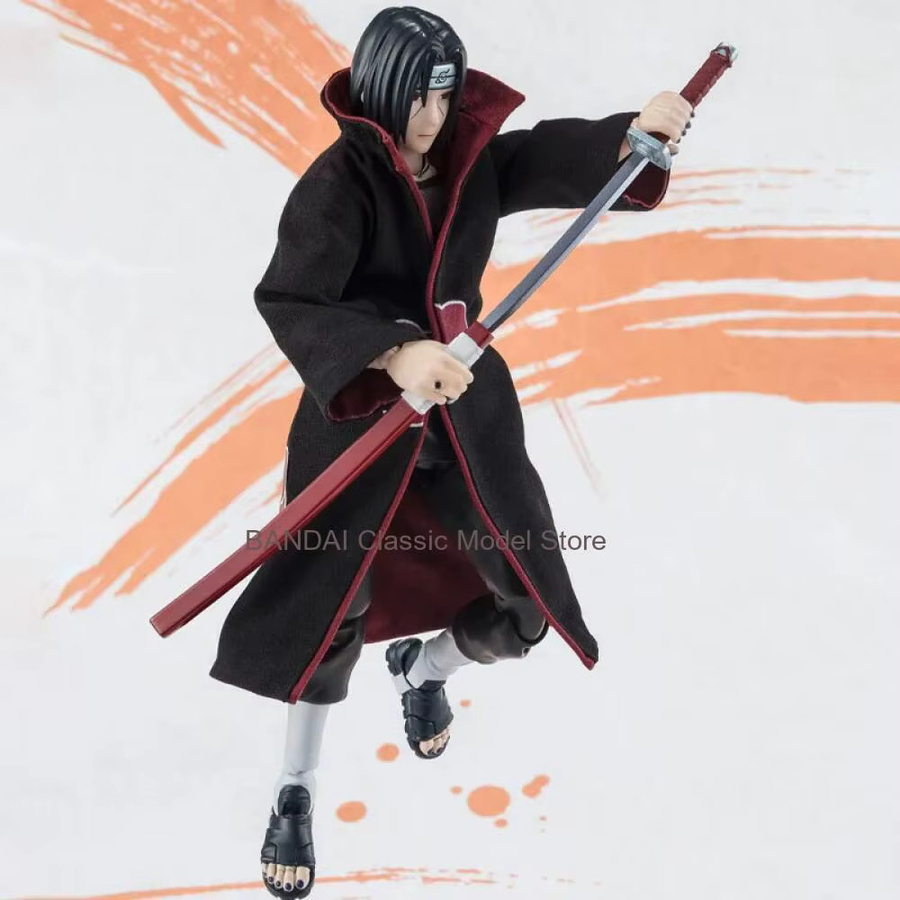 BANDAI Naruto S.H.Figuarts Itachi Uchiha Sasuke Uchiha Actionfigur - Bild 3