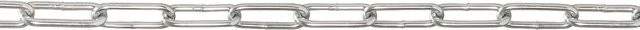 Conacord Rundstahlkette Form C verzinkt in Silber Ø 4 mm Meterware - Bild 1