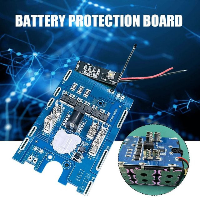 21-V-Schutzplatine mit 6MOS-Temperaturregelung und Kupfer-Hardware für Makita Elektrowerkzeuge - Bild 1