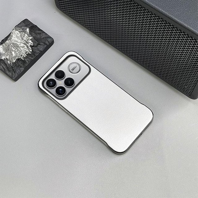 YULIN Rahmenlose Schutzhülle aus Hart-PC für POCO F8 Ultra, F8 Pro und Redmi K90 Pro Max in Weiß, Stoßfester Matt-Bumper - Bild 1