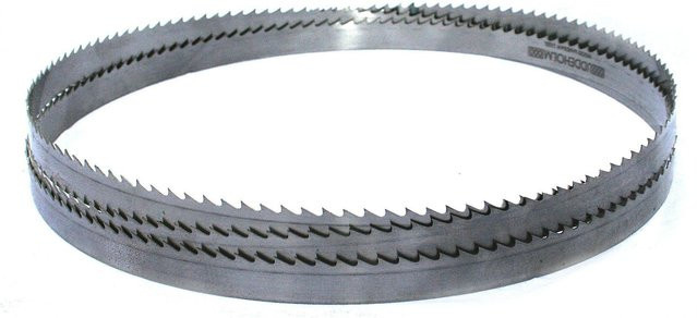 BAMATO Sägeband für Bandsägen zum Schneiden von Holz, Farbe: Silber, Länge: 4670 mm - Bild 1