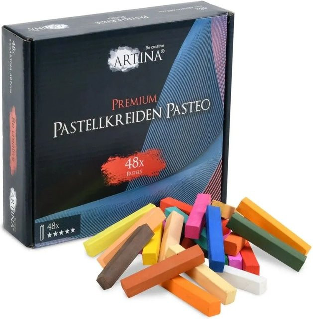 Artina Pasteo Weichpastellkreide in Mehrfarbig, 48 Teile - Bild 1