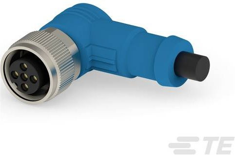 TE Connectivity T4161410005-004 Rundsteckverbinder mit 5 Polen in Blau - Bild 1