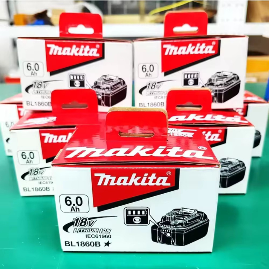 Makita Ersatz-Lithium-Akku 18V mit 6Ah für BL1830B BL1850B BL1850 BL1840 BL1860 BL1815 - Bild 2