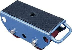 Noblelift Transportroller AS20-P 2 Tonnen in Blau und Stahl, B/T/H: 11,5 x 27,0 x 11,0 cm - Bild 1