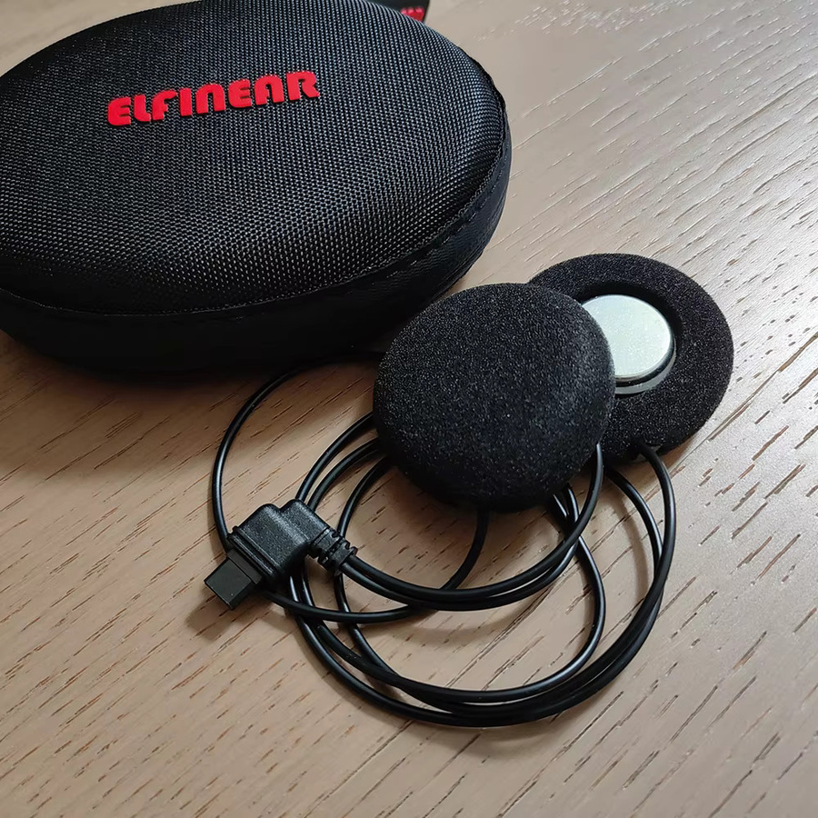 ELFINEAR Helmlautsprecher-Upgrade für Sena 30K, 20S und 50S mit 40-mm-Einheiten in Schwarz für verbesserte Gesangsklarität und Lautstärke - Bild 3
